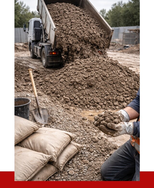 Купить глина для засыпки в Борисоглебске от 1248 р. за куб | ПРОНЕРУДБрс