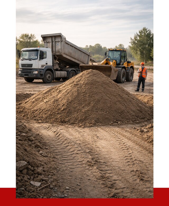 Купить песчаный грунт с доставкой в Борисоглебске от 4370 р. | ПРОНЕРУДБрс