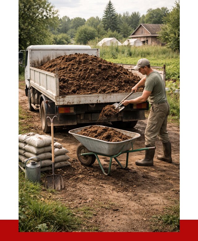 Купить коровий навоз с доставкой в Борисоглебске от 1873 р. | ПРОНЕРУДБрс