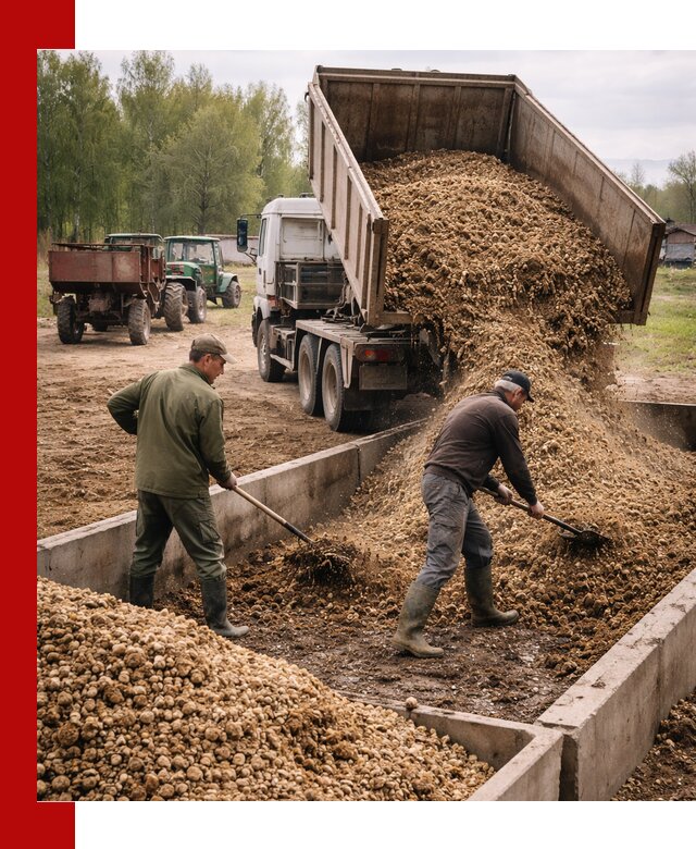 Куриный помет с доставкой в Борисоглебске оптом и в розницу