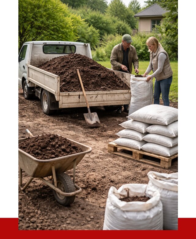 Перегной в мешках с доставкой в Борисоглебске от 2289 р. | ПРОНЕРУДБрс