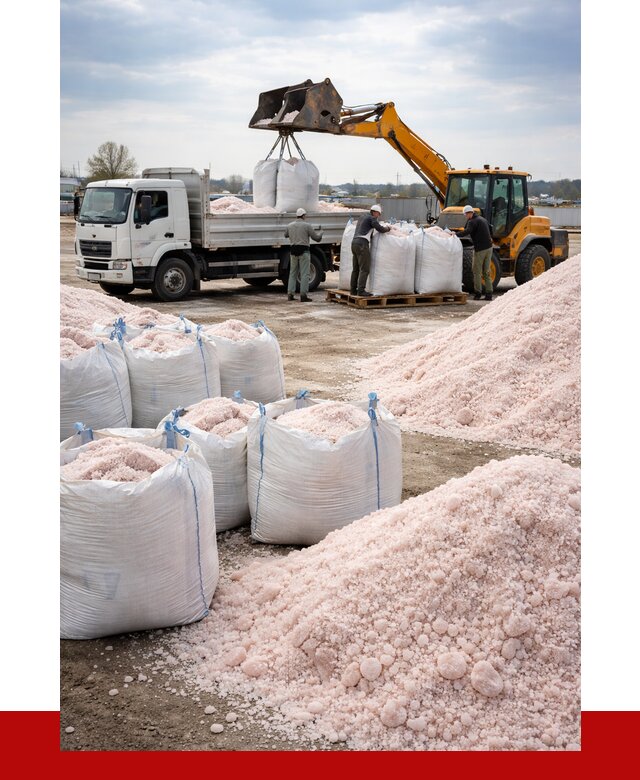 Калийная соль оптом с доставкой в Борисоглебске от 6450 р. | ПРОНЕРУДБрс