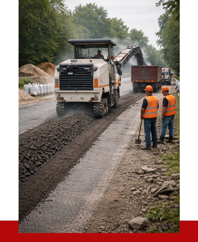 Фрезерованный асфальт в Борисоглебске от 2289 р./куб. | ПРОНЕРУДБрс