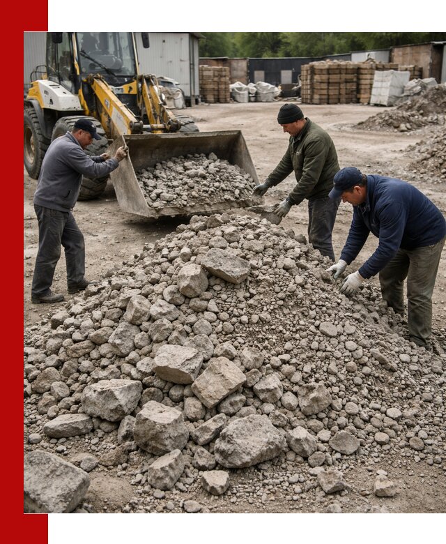 Демонтаж и вывоз бой бетона в Борисоглебске