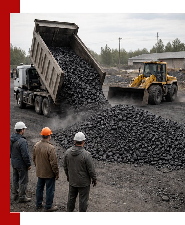 Доставка угля антрацита в Борисоглебске с самосвалами и погрузкой