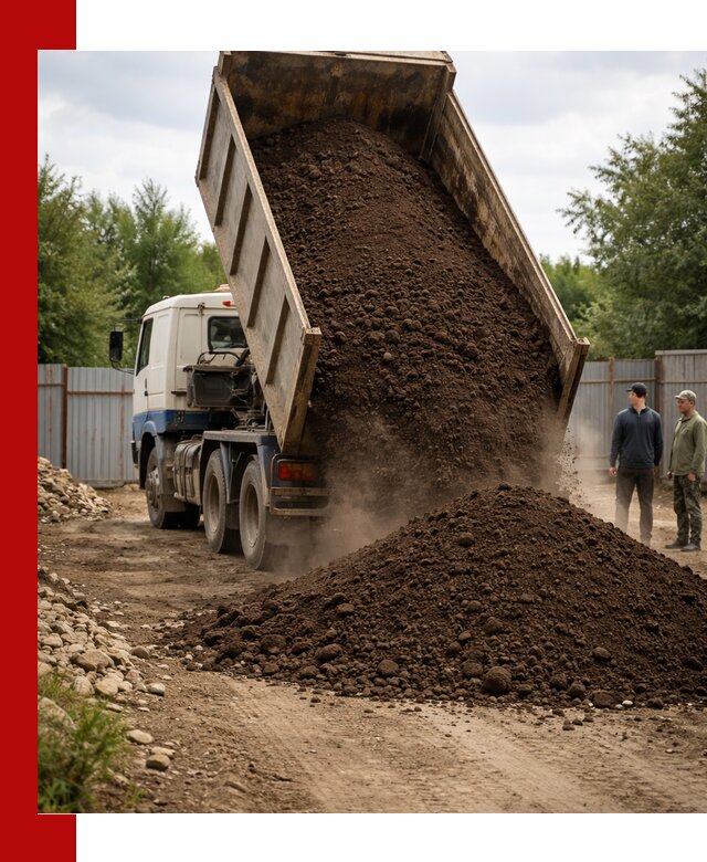 Доставка самосвалом 10 кубов в Борисоглебске быстро и надёжно