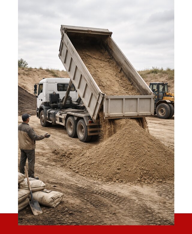 Доставка самосвалом 20 кубов в Борисоглебске от 7803 р. | ПРОНЕРУДБрс