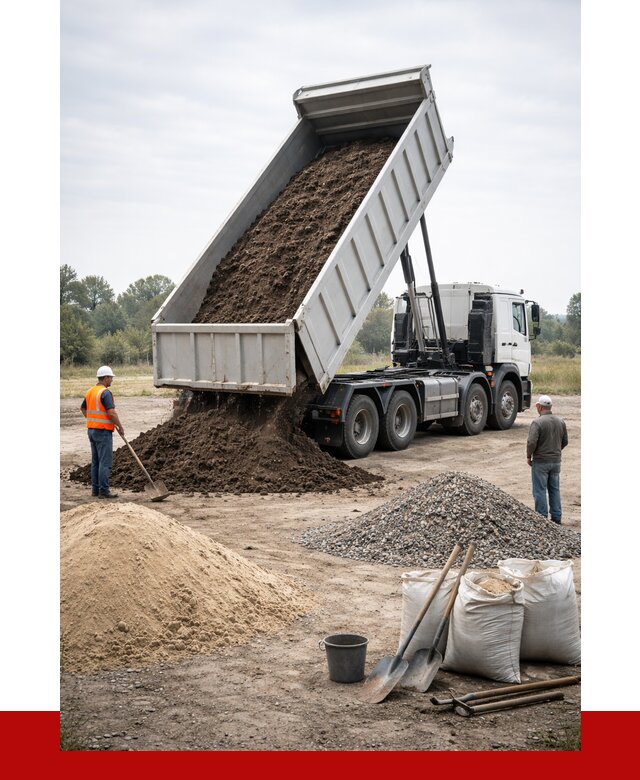 Доставка самосвалом 30 кубов в Борисоглебске от 8843 р. | ПРОНЕРУДБрс