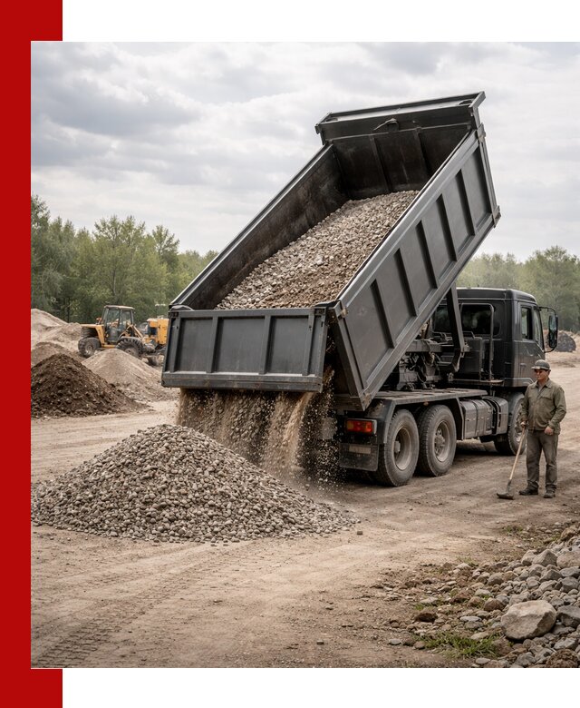 Доставка самосвалом 30 м3 по выгодным ценам в Борисоглебске