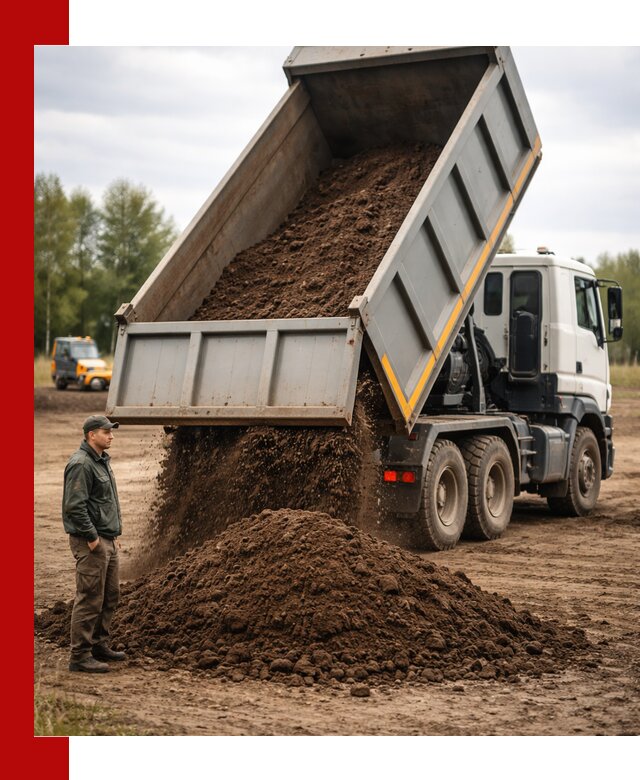 Аренда самосвала с водителем в Борисоглебске для сыпучих грузов и навоза