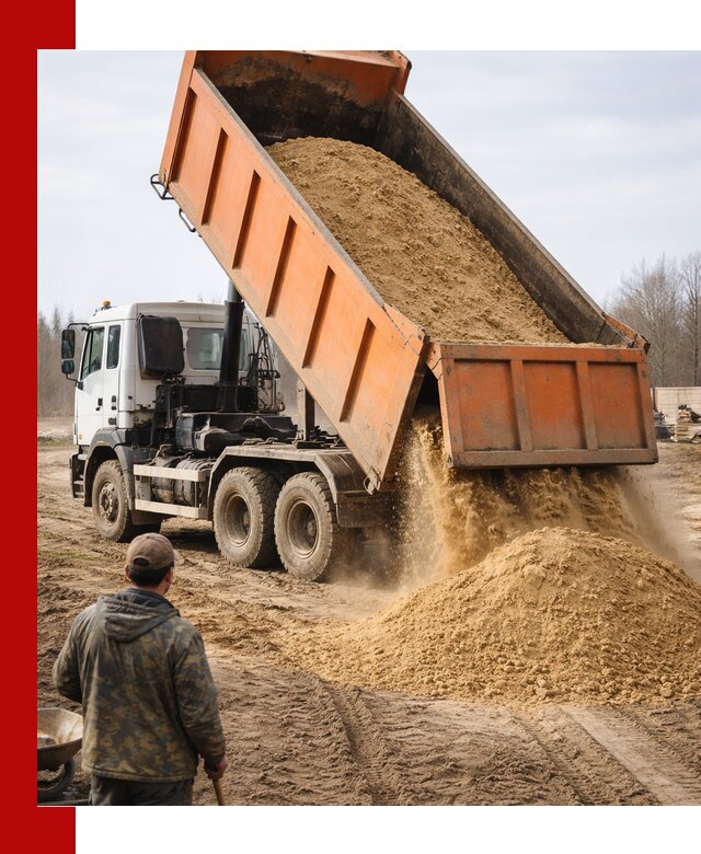 Аренда самосвала 20 тонн для перевозки грузов в Борисоглебске