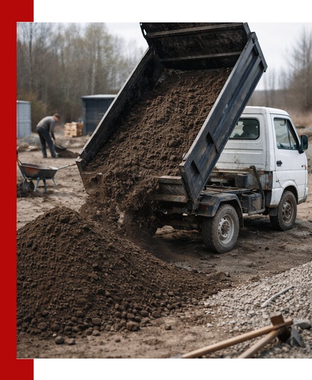 Аренда минисамосвала в Борисоглебске для доставки сыпучих материалов