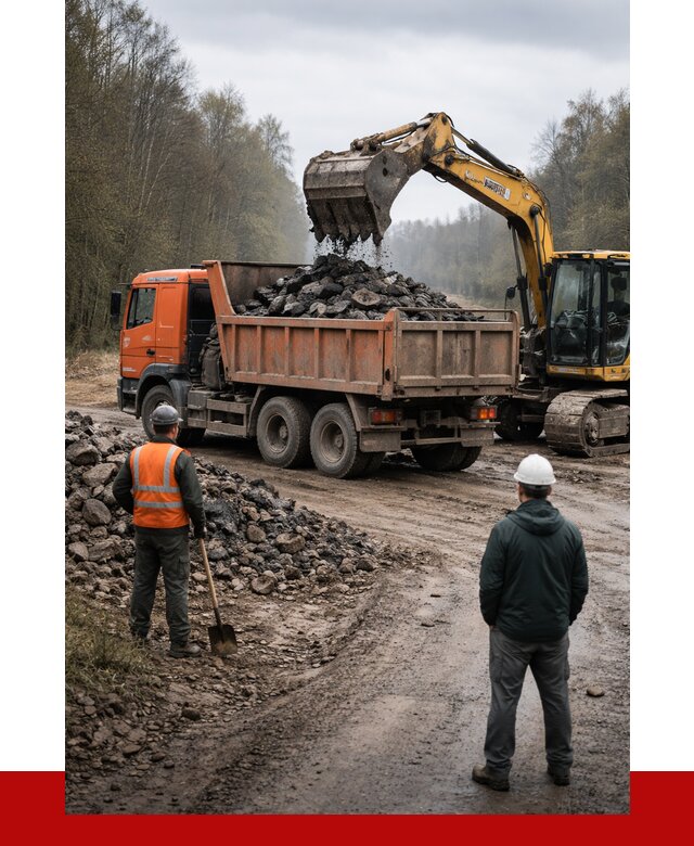 Вывоз асфальта в Борисоглебске от 4682 р. самосвалом ПРОНЕРУДБрс