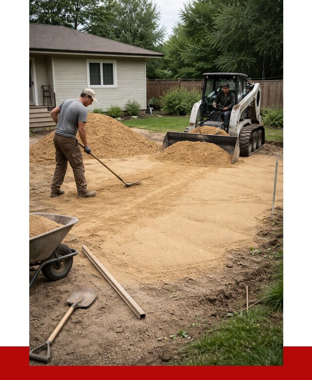 Отсыпка участка песком в Борисоглебске, от 2601 р., ПРОНЕРУДБрс