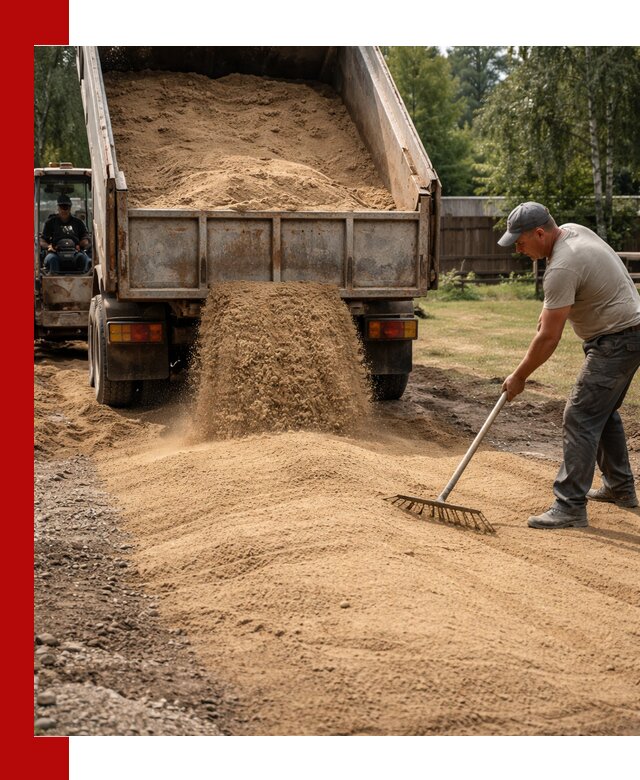 Отсыпка участка песком в Борисоглебске быстро и качественно